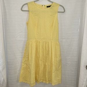 Yellow Lace Sun Dress